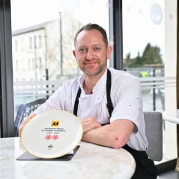 Leigh Thurston Head Chef The Ebrington with 2 AA Rosette Award