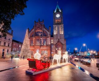 Christmas Scenes at the Guildhall_Ebrington Square, Derry / Londonderry